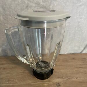 Oster BLSTBC 6 Cup Blender Replacement Glass Carafe Blade Lid